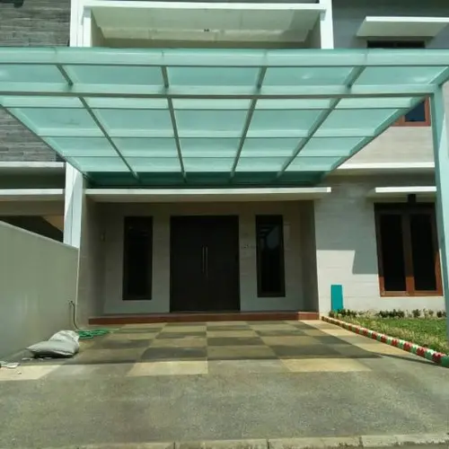 Kanopi Kaca Tempered 10mm di  pekanbaru
